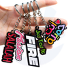 China manufacturers zinc alloy iron metal custom personalized soft hard enamel keychains