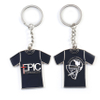 Customized Soccer T Shirt Metal Keychain for Gift