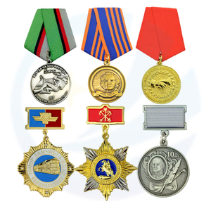 Factory Custom Metal Medal Manufacture Gold Medals Trophies Honor Award Medal