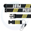 Silk screen Lanyards for Keys Neck Strap For Card Badge Gym Key Chain Lanyard for Pilot