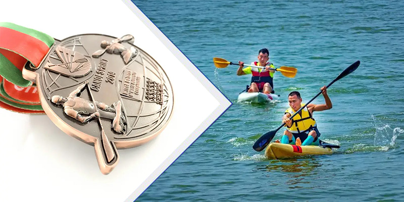 The Power of Paddling: Custom Kayaking Medals