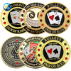 Custom Design Soft Enamel Double Sides 3D Round Collectible Poken Poker Coin, Factory Wholesale Playing Game Token Coin