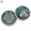 Custom Biker Motorcycle Open Road Competition Commemorative Coins challenge coin