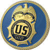 Custom Coin Makers Funny Awesome Unique Personalized Police U. S. Drug Enforcement Administration (DEA) Correctional Officer Challenge Coin
