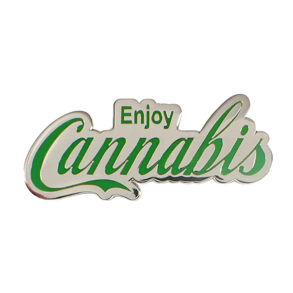 Custom Weed Leaf Pins