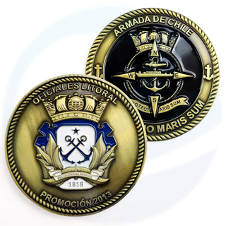 Chilean Navy Shield military coin