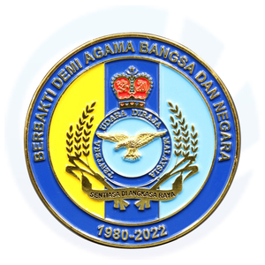 Malaysia Military Royal Malaysian Air Force Challenge Coins