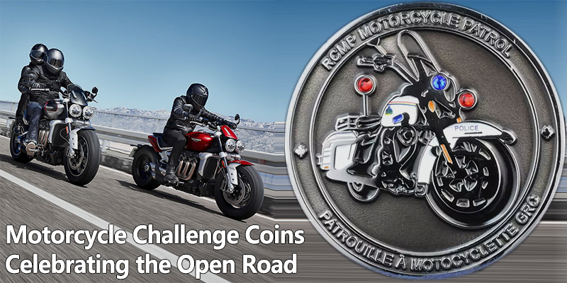 Motorcycle Challenge Coins: Celebrating the Open Road