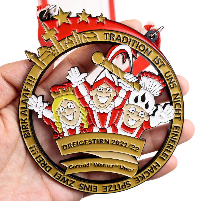 Custom Colorful Carniv Nice Carnival Carnaval Festival Medailles Medal