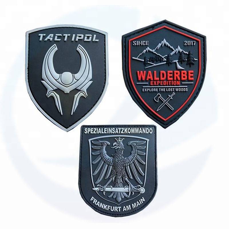 3D Garment Shield Expedition Soft Plastic Vinyl Rubber PVC patch