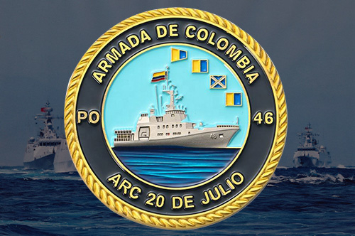 navy coin