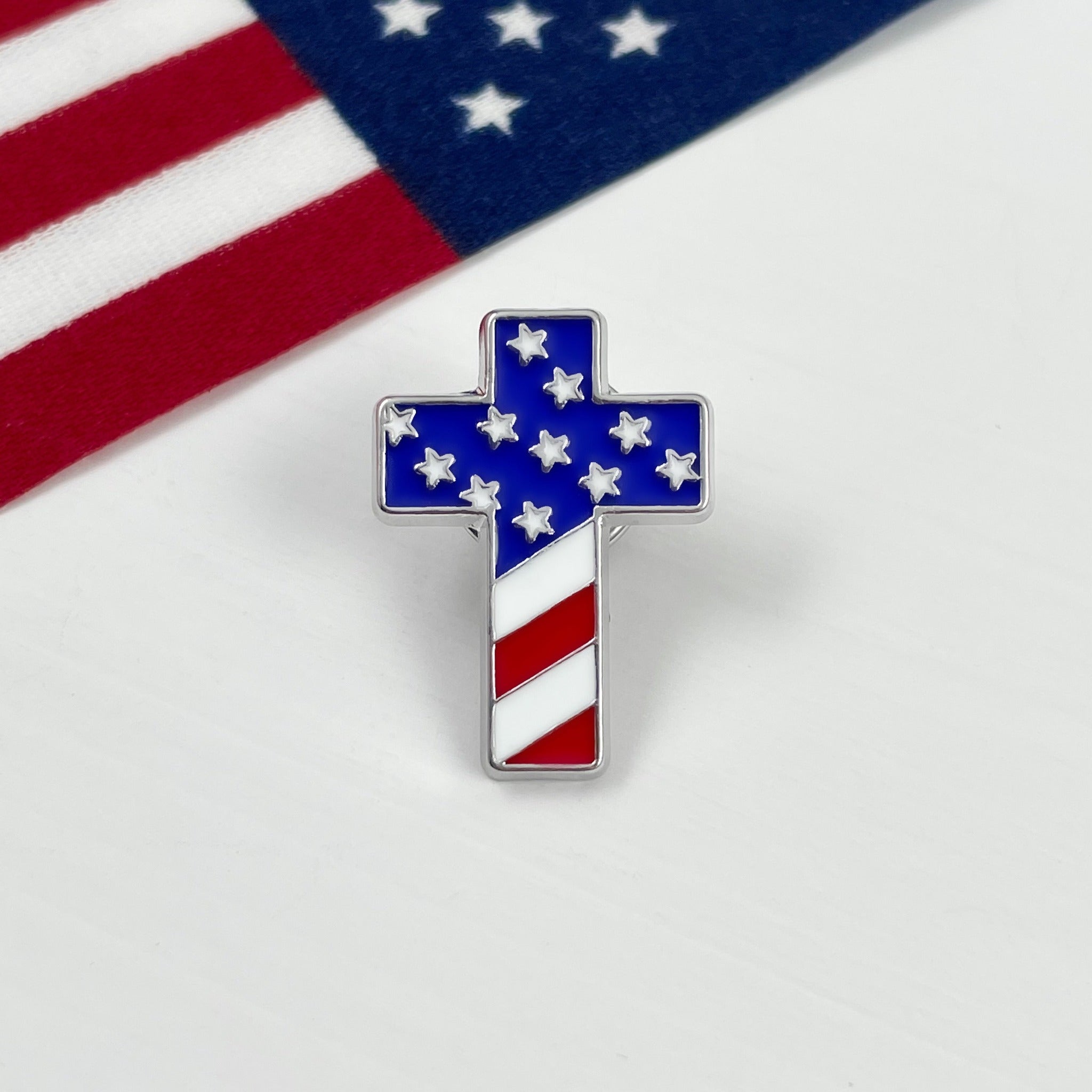 Fashion Jewelry Brooches USA American Flag Brooch Crystal Insect Broche Pin Jewelry Designer Custom Brooches for Women
