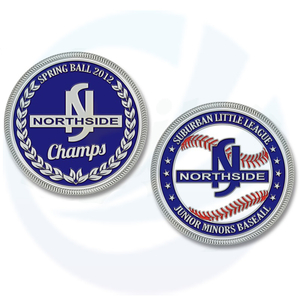 Sports Baseball Challenge Coins