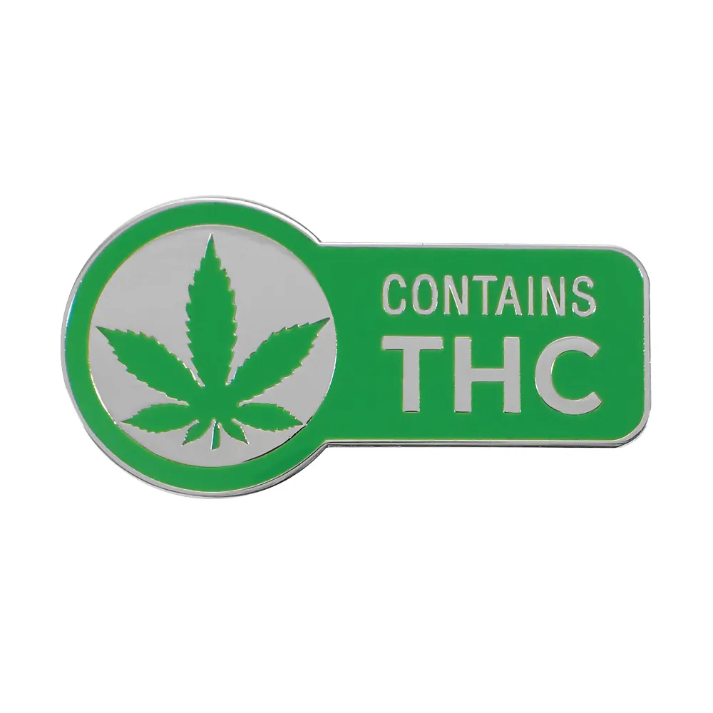 Custom Weed Leaf Pins