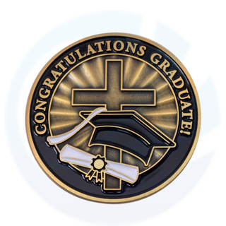 Religious Graduation Pass Congratulations Graduate Christian Coin