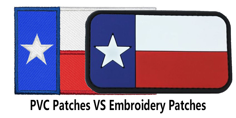 PVC Patches VS Embroidery Patches