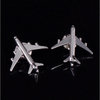 3D Metal Airplane Lapel Pin Mini Airplane Model Brooch Fashion Pin Alloy Badge Vintage Pin Buckle Badge