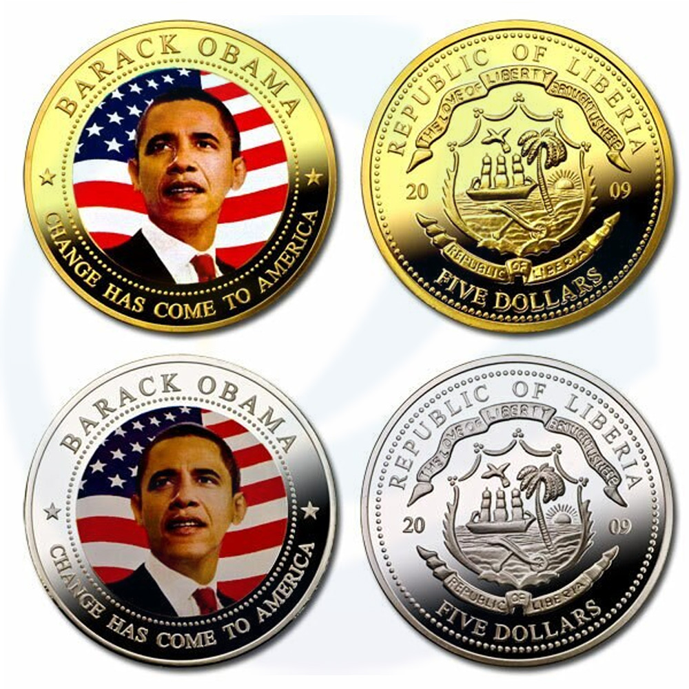President Obama Second Term Challenge Coin