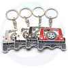 Custom Metal Zinc Alloy Hard Soft Enamel Car Shape Keychain Key Chain 
