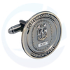 Antique Style Cufflinks Custom Engraved Name Cuff Links Good Quality Mens Shirt Black Cufflinks