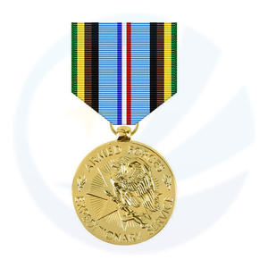 Wholesale Metal Enamel Copper Gold Plated Style Custom Honor Award Medal for Souvenir