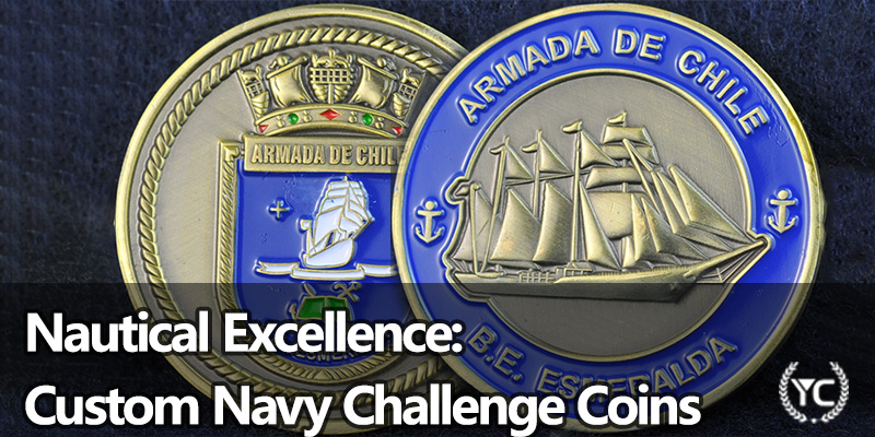 Nautical Excellence: Custom Navy Challenge Coins