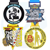 Manufacturer Custom Metal 3D Zinc Alloy Medals Award Powerlifting Bodybuilding Fitness weightlifting Sports Medals