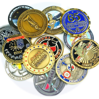 Wholesales Manufacturer 3D Best Quality Brass Zinc Alloy Custom Soft Enamel Souvenir Commemorative Challenge Coins