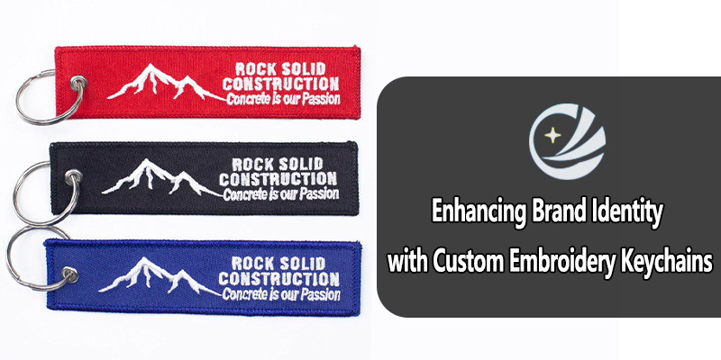 Enhancing Brand Identity with Custom Embroidery Keychains