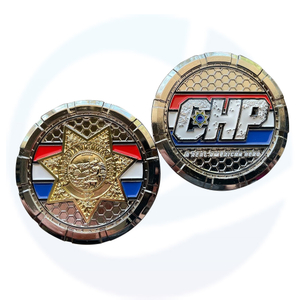 CHP Real American Heros Challenge Coin