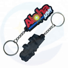 Custom Logo Name Key Chain Soft Rubber 3D PVC Keychain