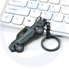High Quality Custom Metal Car Keyrings Gift Enamel Key Chain Zinc Alloy Brand Car Shape Model Logo Keychain
