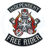 Wholesale Custom Embroidery Patches Iron on Motorcycle Patches Embroidery Motorcycle Club Biker Patch