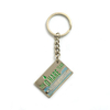 Metal Keychain Customized Leaf Tea Design Soft Hard Enamel Keychains For Bag Decoration