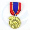 No Minimum Order Custom Made Blank Honor Badge Medal Metal Plated Gold Award Medal And Badges