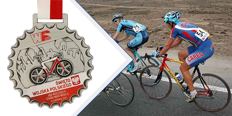 Cycling to Success: Custom Bike Race Medals