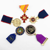 Factory Wholesale Cheap Competitive Custom Medallion Us Honor Medal with Short Ribbon Bar