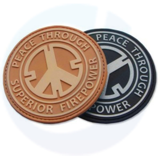 Hat PVC Patches Custom LOGO Heat Press Sew Iron On Embossed Rubber Badges Silicone Soft 2D 3D Rubber PVC Patch For Clothing