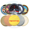 In Stock Blank Laser Engraving Coin Zinc Alloy Metal Challenge Coin Custom Design 3D 2D Enamel Coin Collection for Souvenir