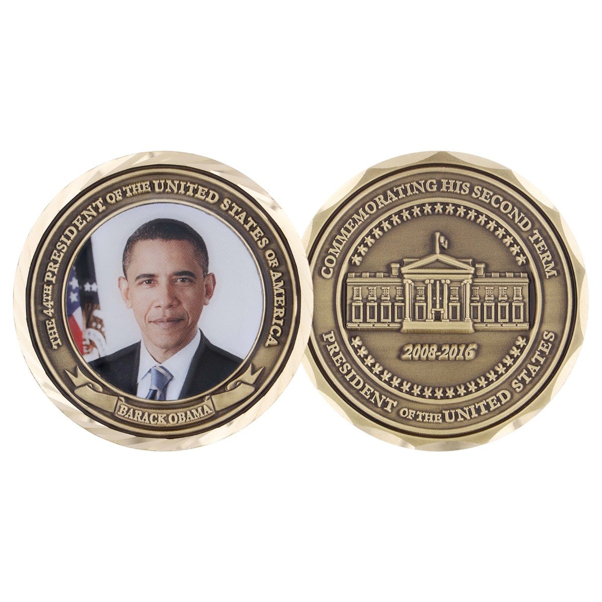 Custom Election Support Items Making Military President of The United States Engraved Coins Presidential Unique Cool Challenge Coin