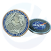 Custom High Quality Hot Selling Nasa Logo Goddard Space Flight Center Top Quality Metal Art Crafts Epoxy Gold Plated Honor Space Force Challenge Coin