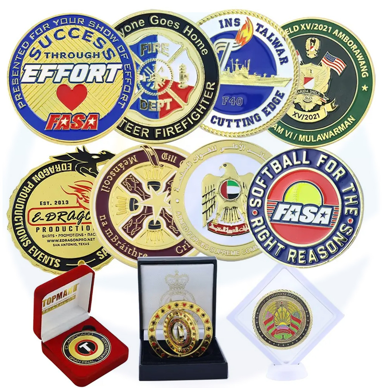 Factory Custom Challenge Coins Souvenir Chile Navy Chilean Enamel Metal Challenge Coins