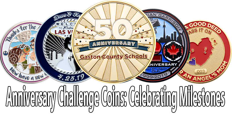 Anniversary Challenge Coins: Celebrating Milestones