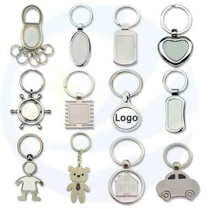 Car Keyrings Factory Supplier Metal Key Chain Holder Maker Custom Engraved Key Ring Blank Stainless Steel Keychain