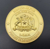 Custom Cheap Gold Engraving Metal Zinc Alloy Commemorative Chile Coins Chilean Challenge Logo Coin Maker Sale