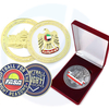 Manufacturer Custom 3d Challenge Coin Custom Engravable Metal Enamel Commemorative Souvenir Coin