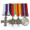 Custom Metal Cross Religious Honor Award Medal With Ribbon