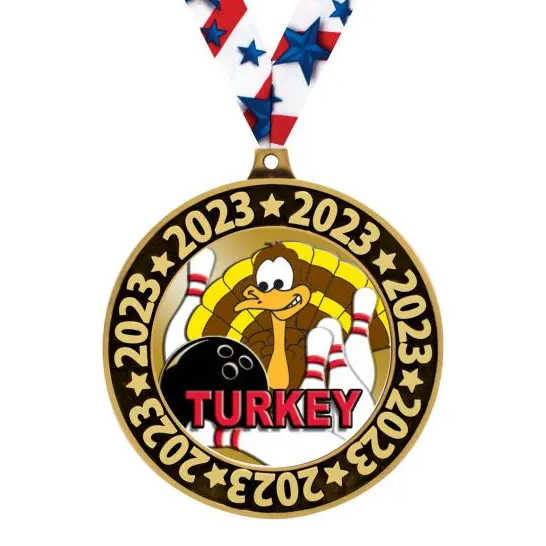 Bowling medal