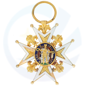 Cross of The Royal And Military Order of Saint Louis, Chevalier Honor Religion Medal Saint Badge