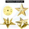 Independence Day Celebration Labor Day Metal Star Badge Lapel Pin